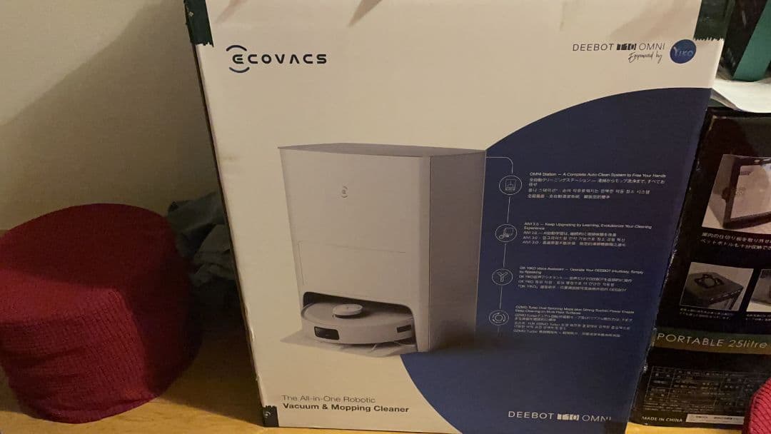 DEEBOT T10 OMNI ロボット掃除機 自動ゴミ収集