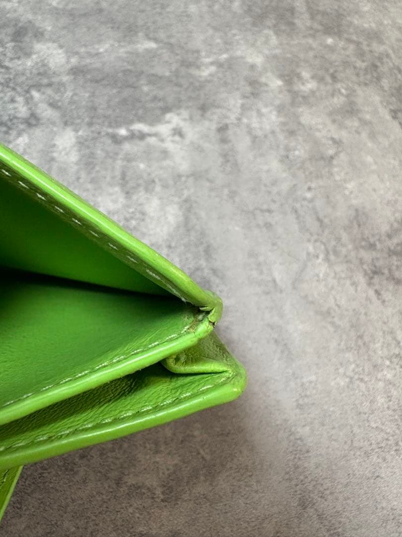 BALENCIAGA 二つ折り財布 グリーン