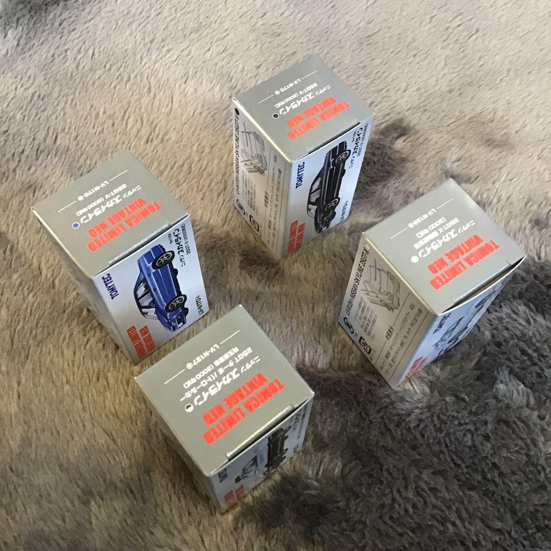 TOMYTEC Nissan Skyline 25GTミニカー4台セット