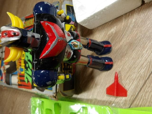 ポピー　超合金　グレンダイザー　箱　ブリスター　パーツ付