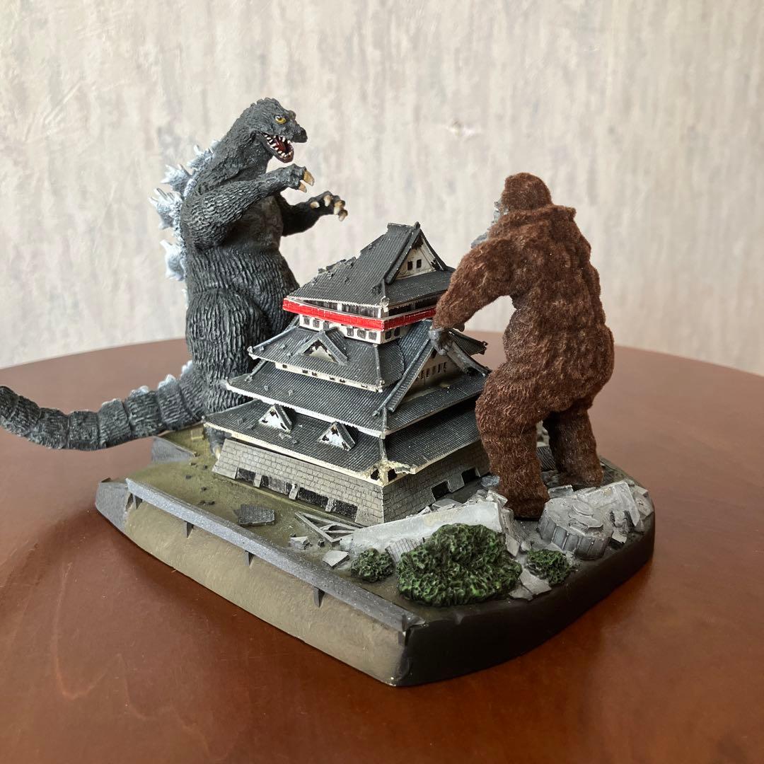 キングコング対ゴジラ 特撮大百科 巨大なる魔神 城を襲う キンゴジ セット