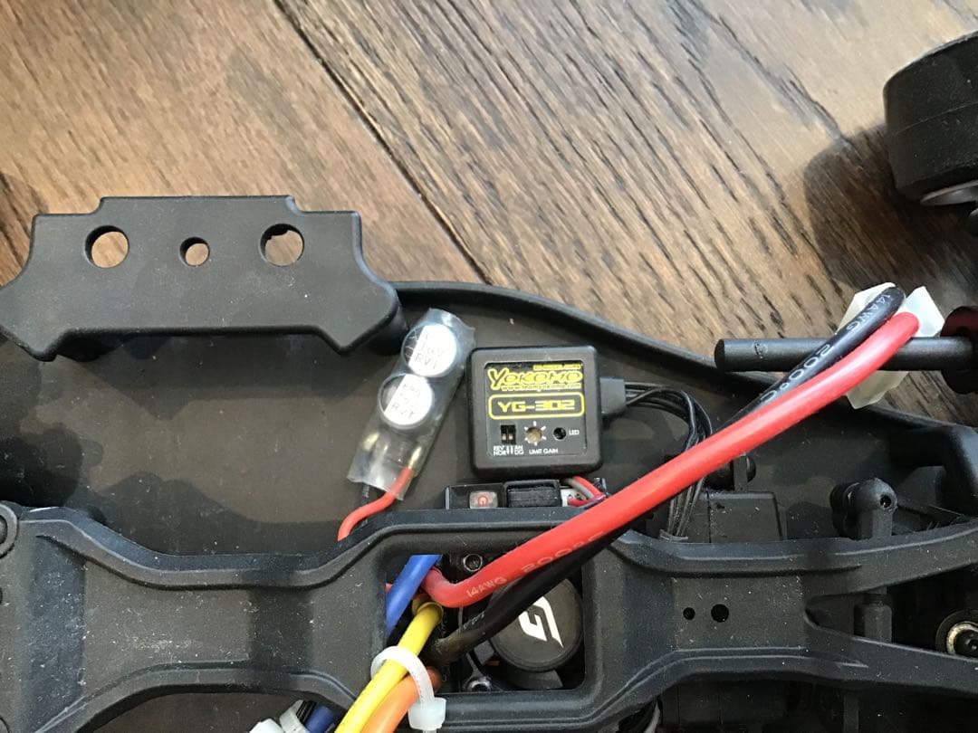 ヨコモYD-2E 受信機　モータ　サーボ　スピコン　ジャイロ　progbox付き