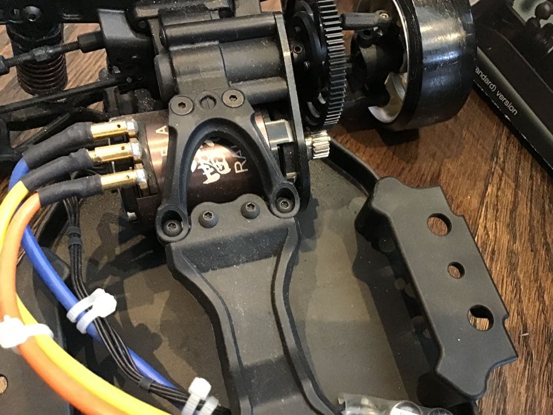 ヨコモYD-2E 受信機　モータ　サーボ　スピコン　ジャイロ　progbox付き