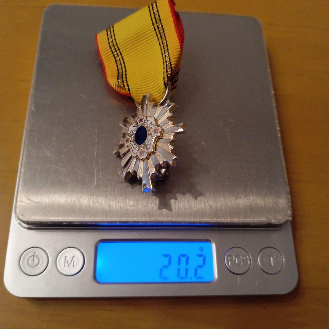 【激レア】第三級 防衛功労章 5号賞詞 平成26年以降 防衛記念章 新型タイプ