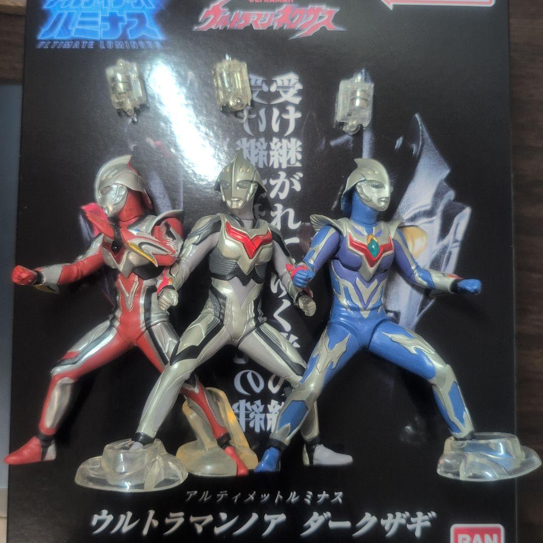 【未開封】ウルトラマンノア＆ダークザギ、ネクサス×3　セット