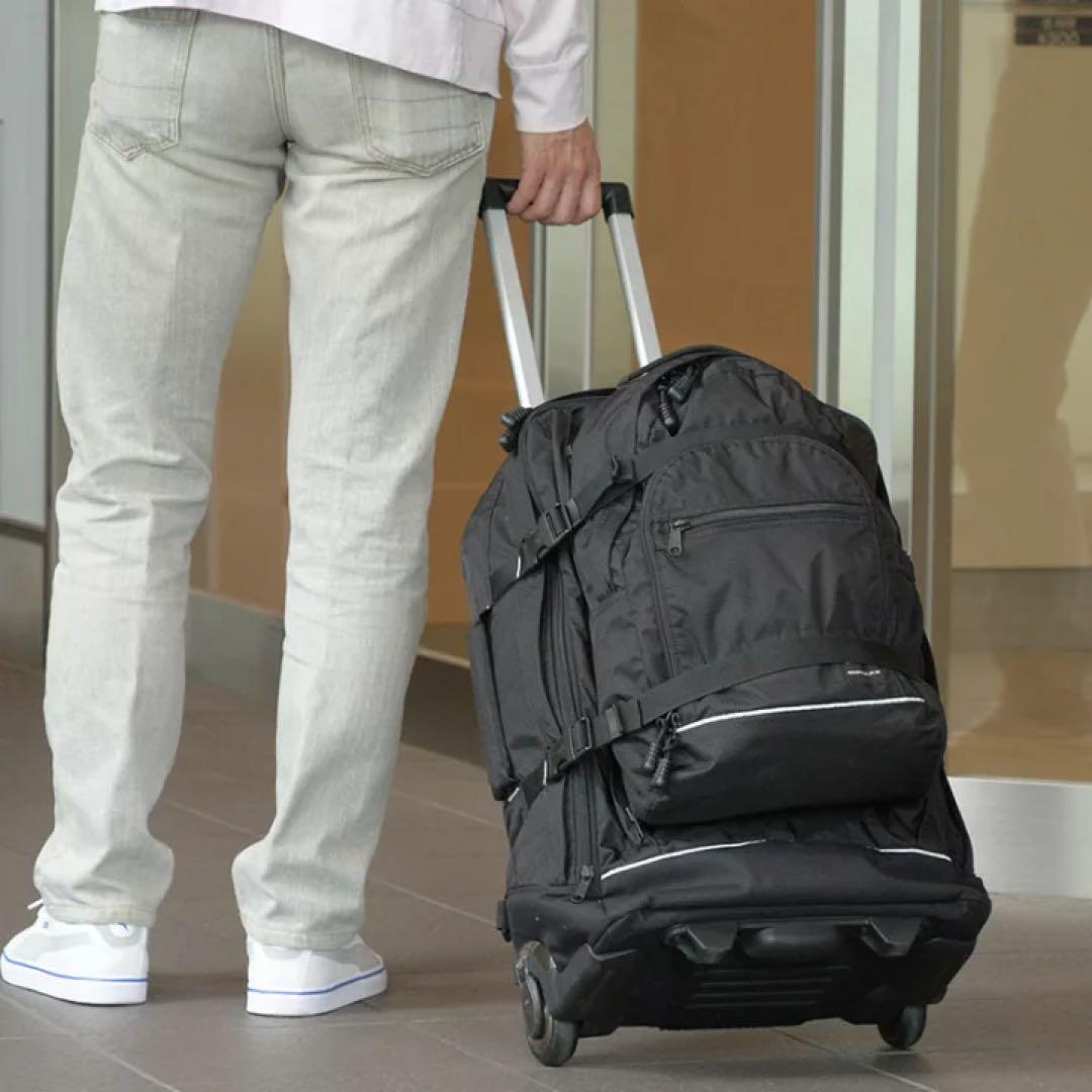 地球の歩き方オリジナル スーツケース　エディターズキャリーバックパック　ブラック