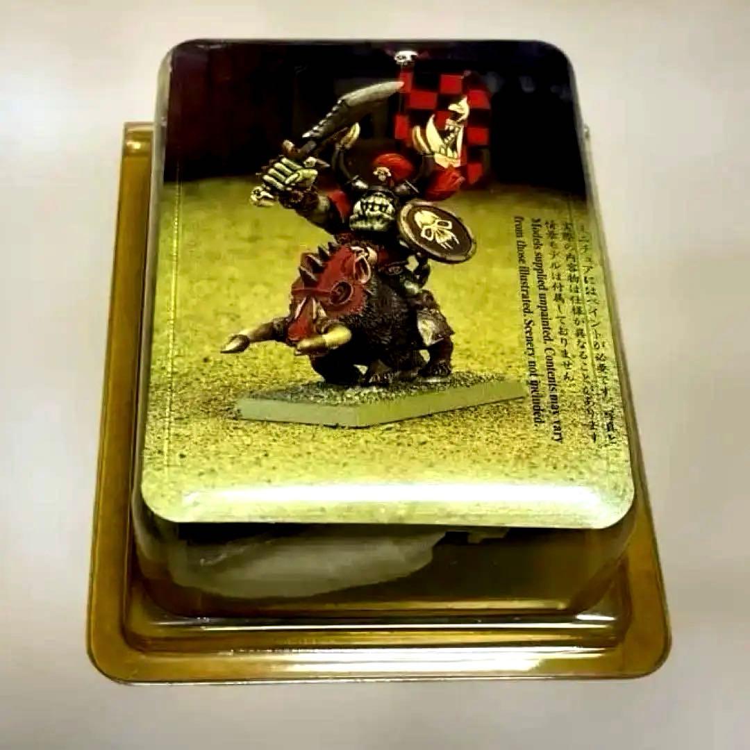 ゲームズワークショップ、メタル製、ウォーハンマー【オーク.ウォーロード】