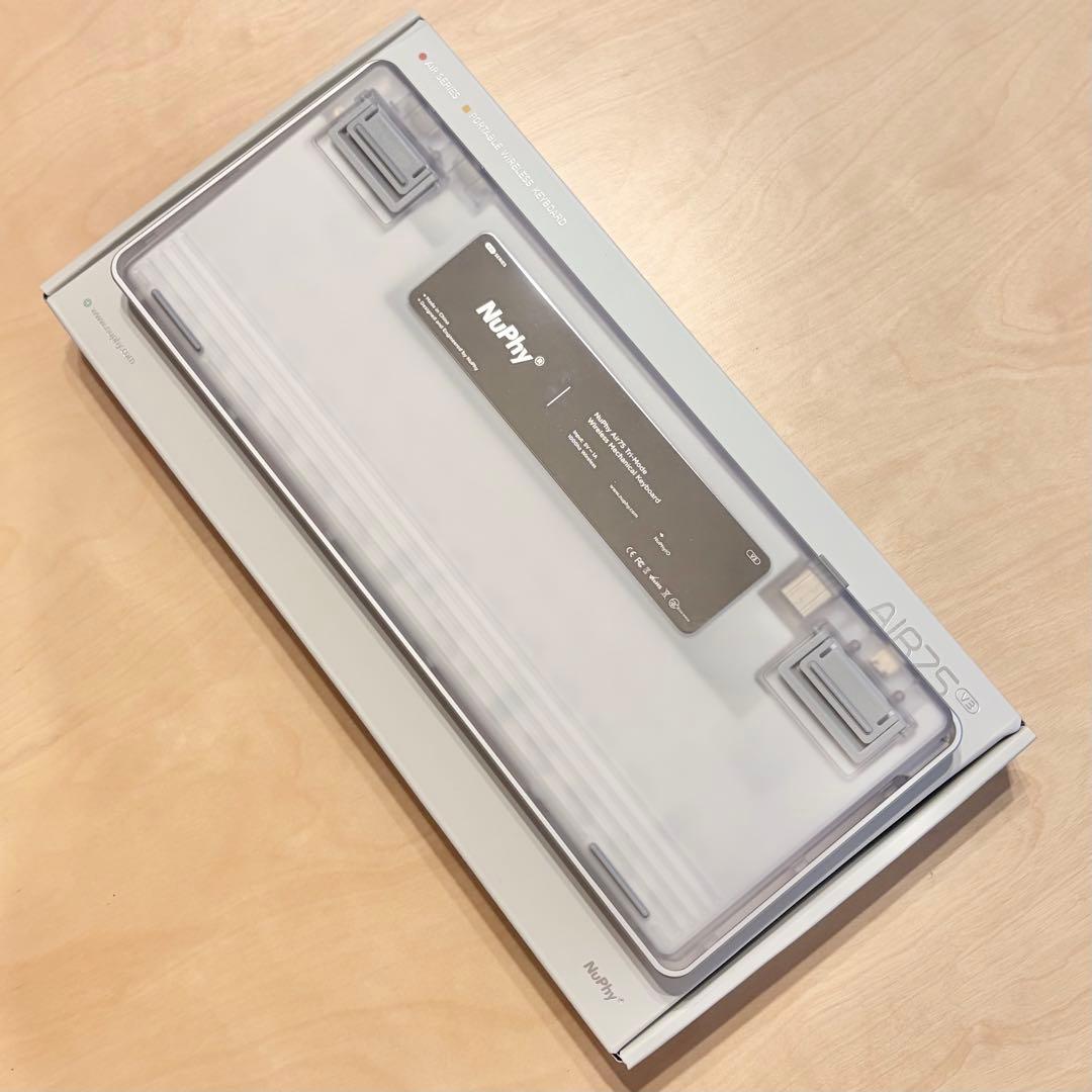 Nuphy JIS AIR75 V3 Red nano ホワイト キーボード