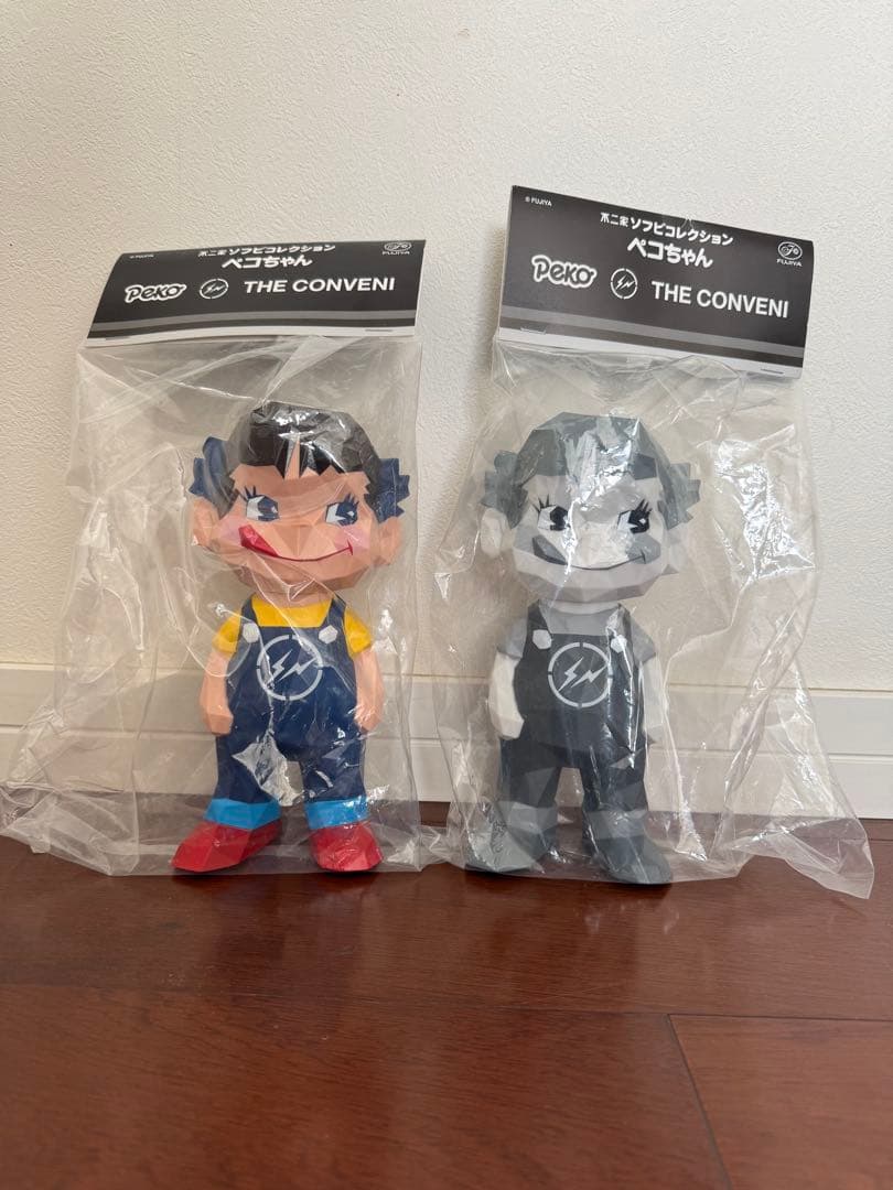 MILKY THE CONVENI ソフビ ペコちゃん セット