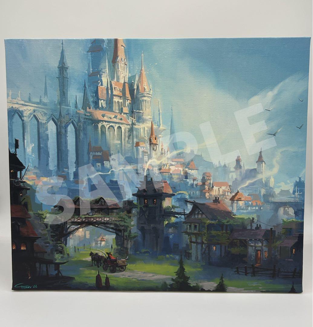 MTG　始まりの町　キャンバスアート