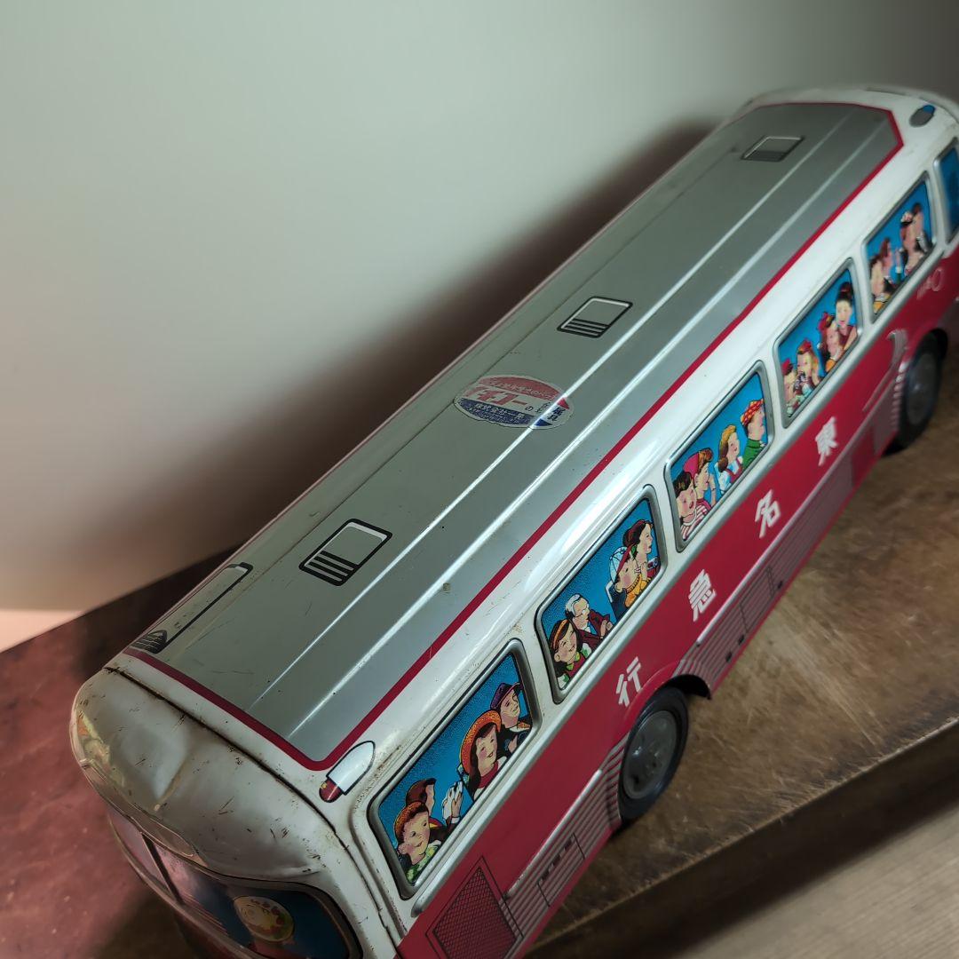 レア　イチコー 東名急行 ブリキバス　BIGsize（ビッグサイズ）