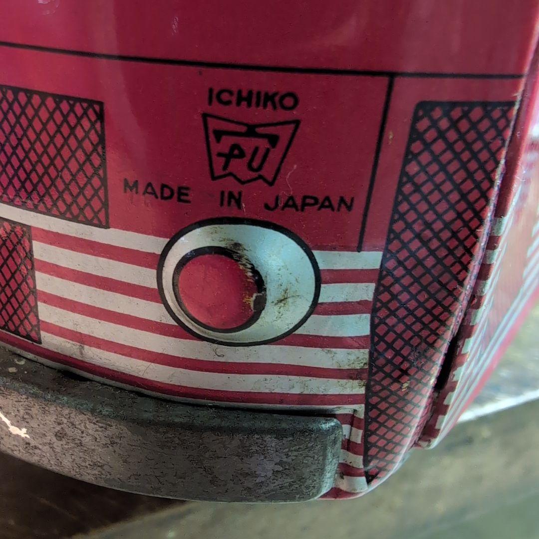 レア　イチコー 東名急行 ブリキバス　BIGsize（ビッグサイズ）