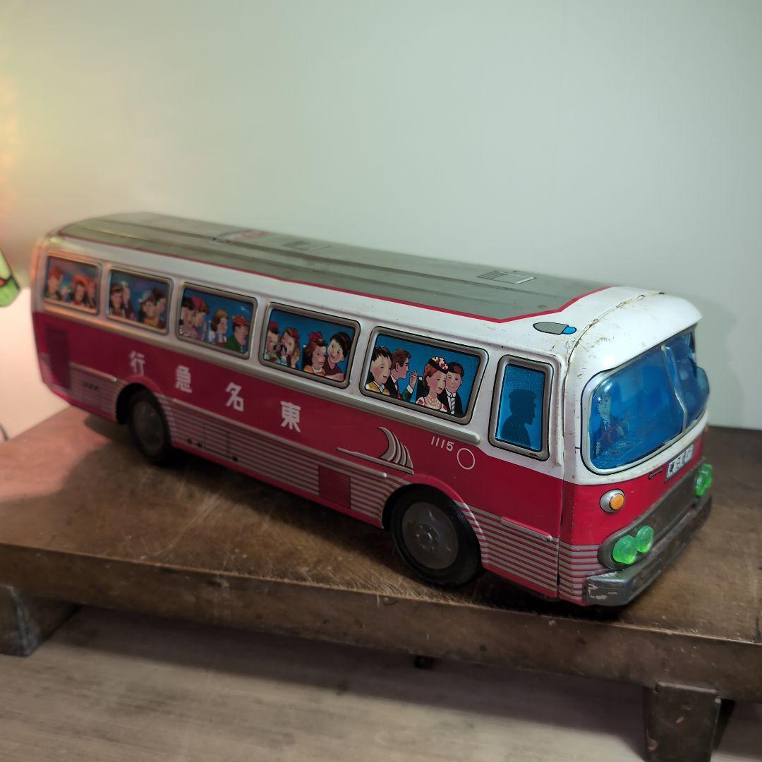 レア　イチコー 東名急行 ブリキバス　BIGsize（ビッグサイズ）