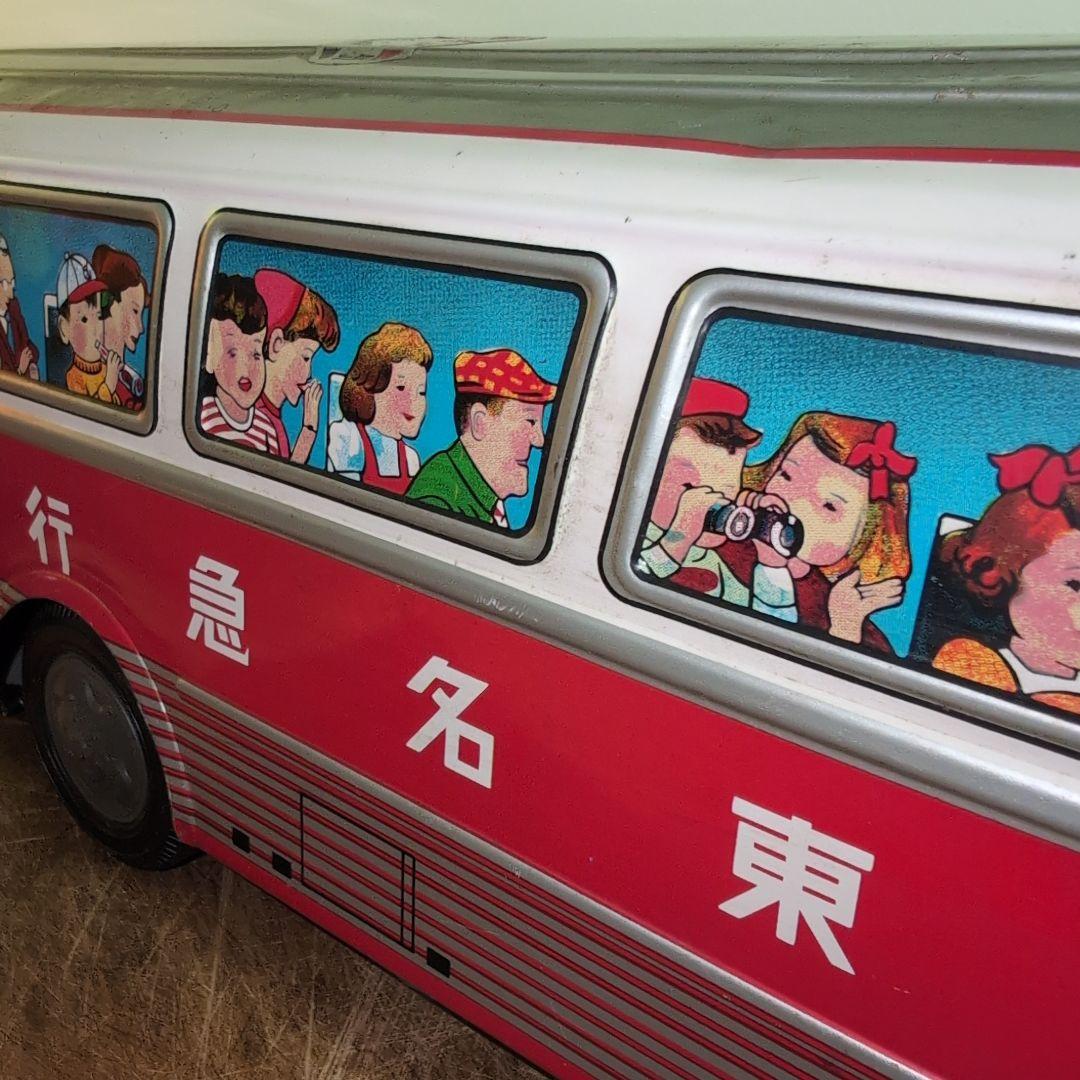 レア　イチコー 東名急行 ブリキバス　BIGsize（ビッグサイズ）