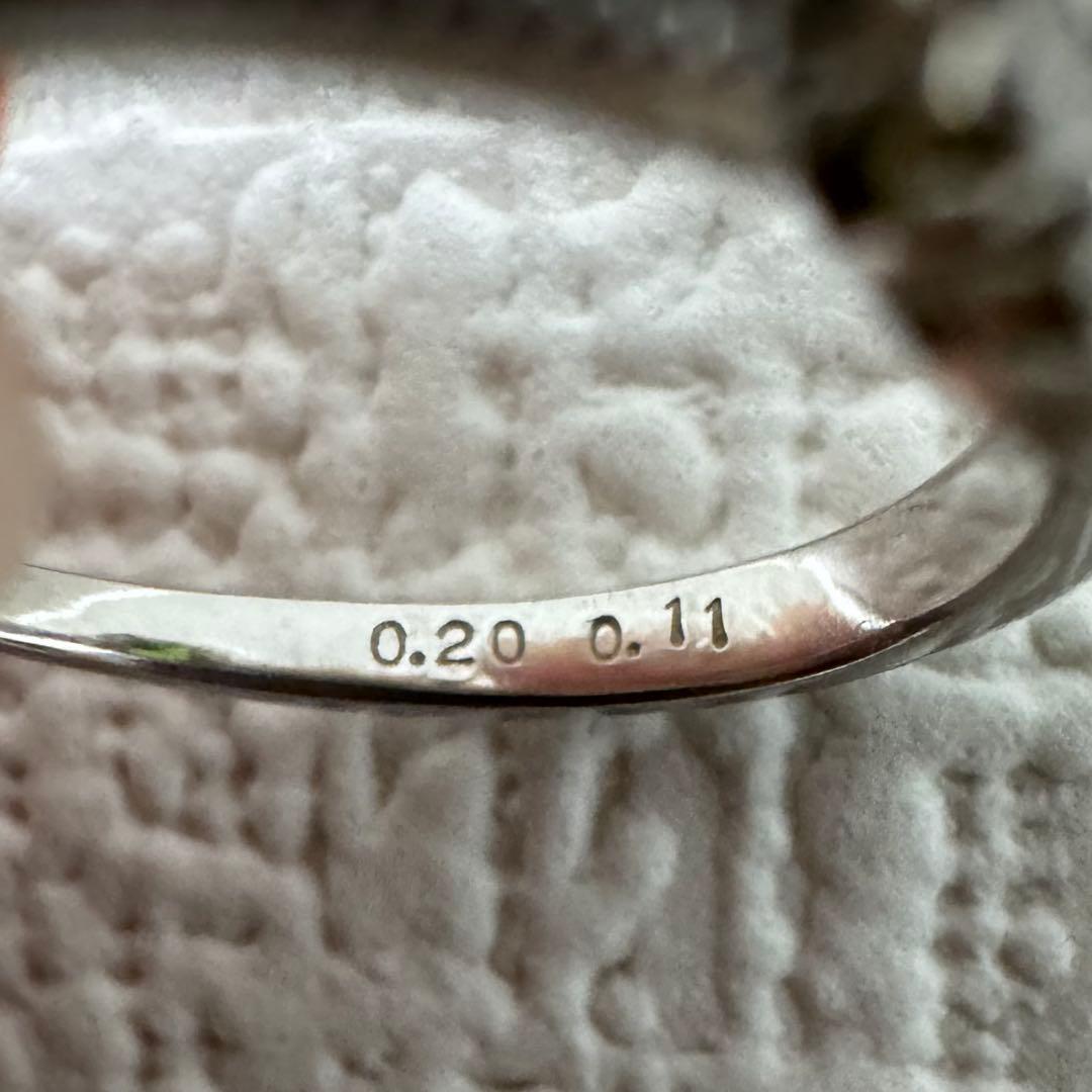 デマントイドガーネット　ダイヤモンド　指輪