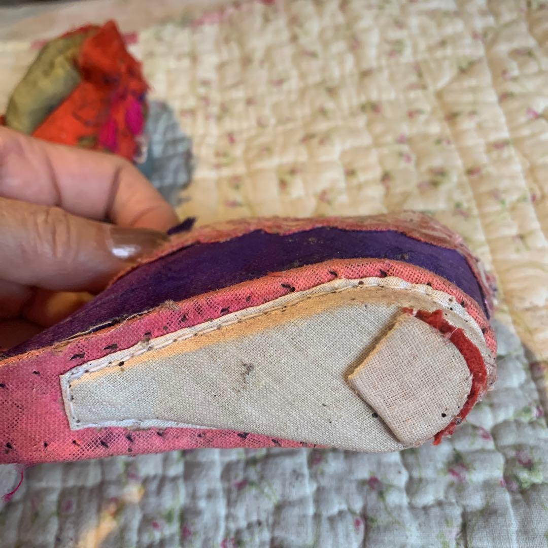 アンティーク　中国骨董　纒足　てんそく　難あり　ジャンク　コレクション