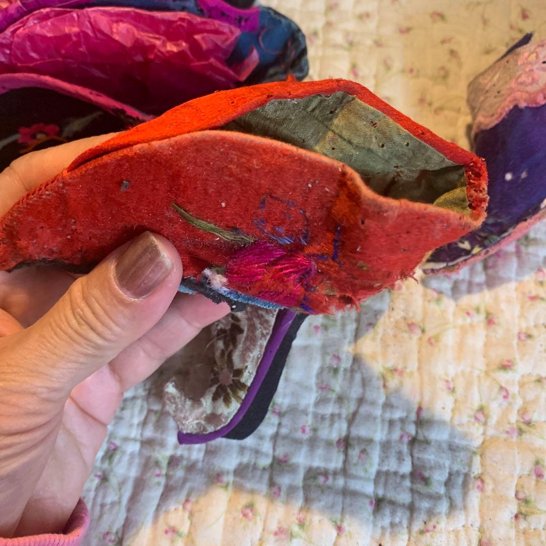 アンティーク　中国骨董　纒足　てんそく　難あり　ジャンク　コレクション