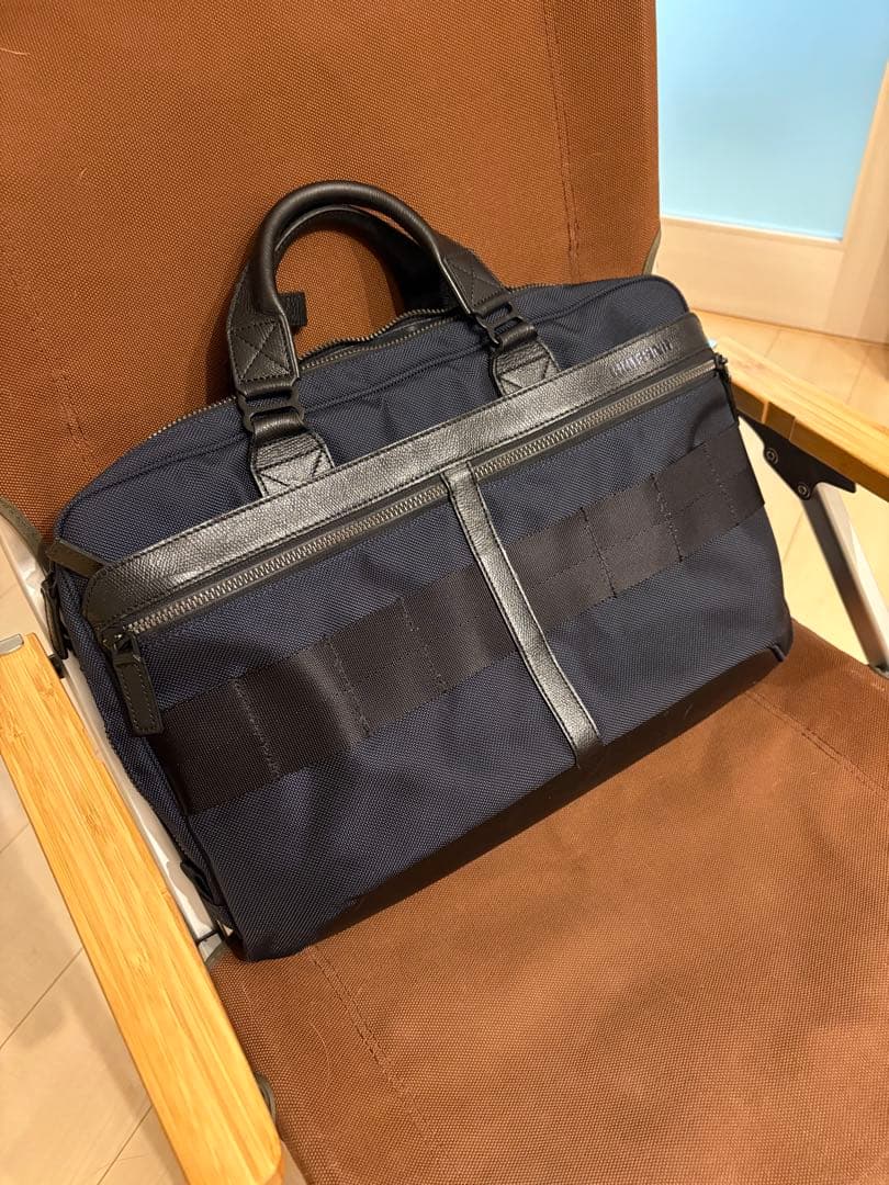 BRIEFING フュージョンA4LINER 2way ネイビー