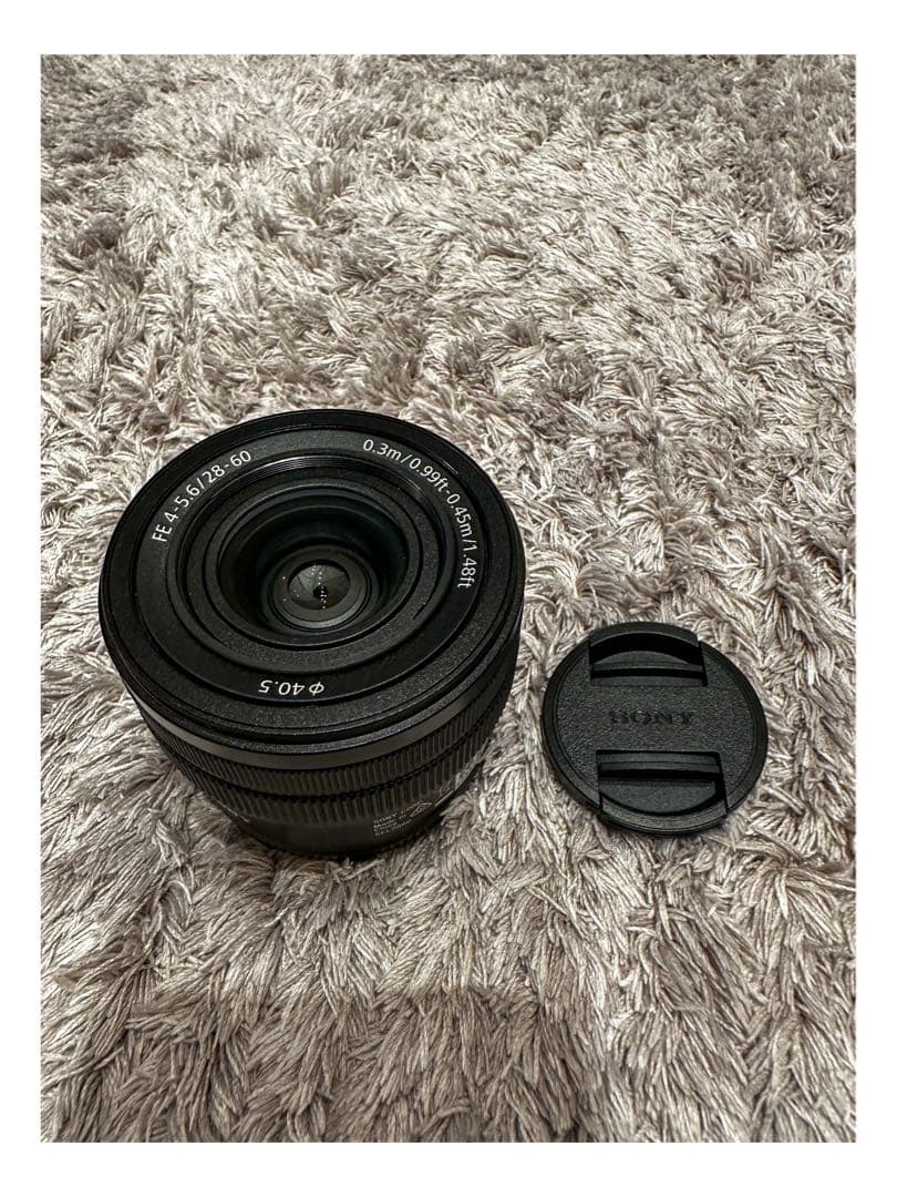 Sony Eマウント 28-60mm ズームレンズ SEL2860