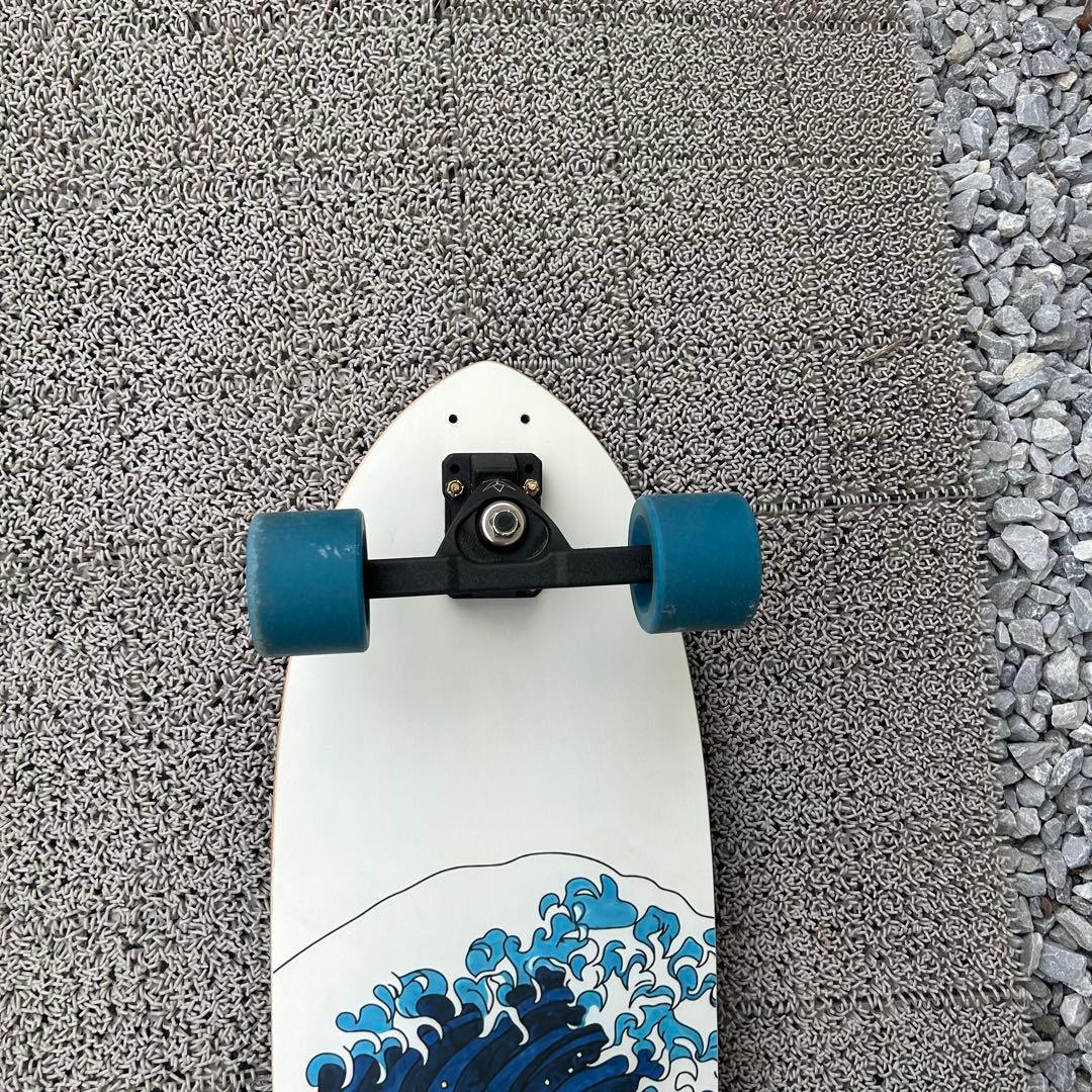 サーフスケート クルーザー LAND CARVER CX4スケボー 極上品