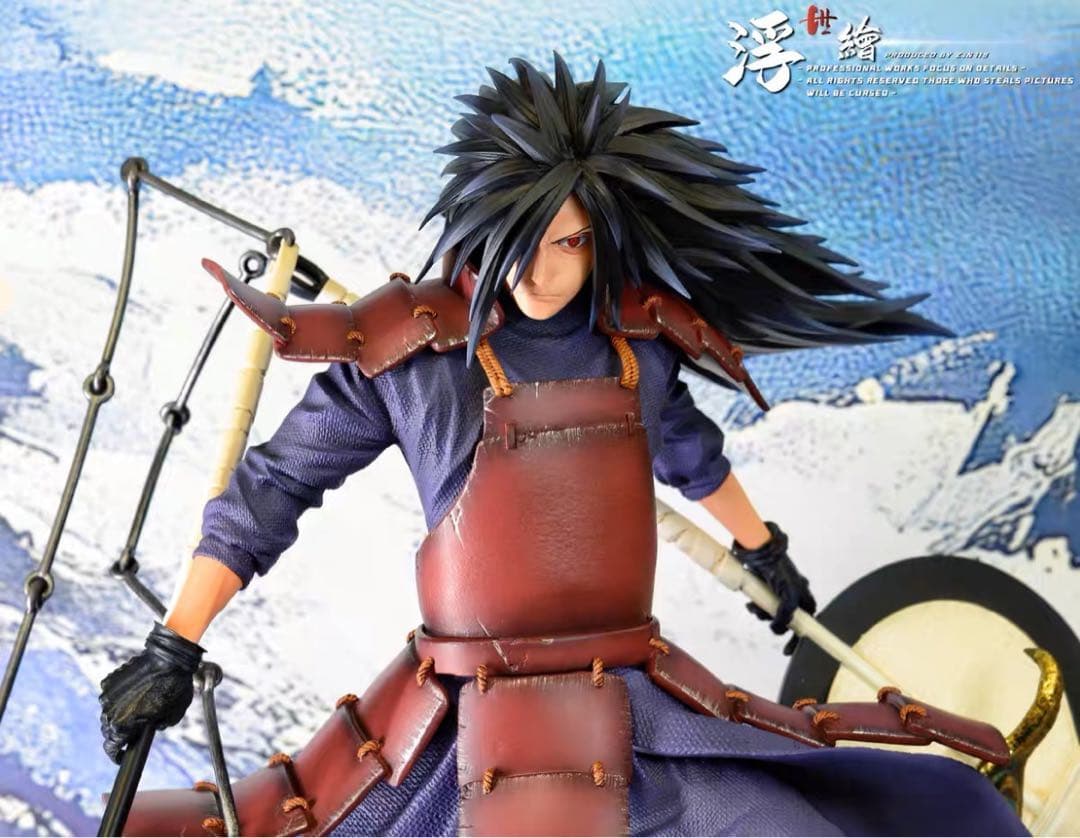 NARUTO ナルト うちはマダラ 1/4ガレージキット ガレキ スタチュー①⑦