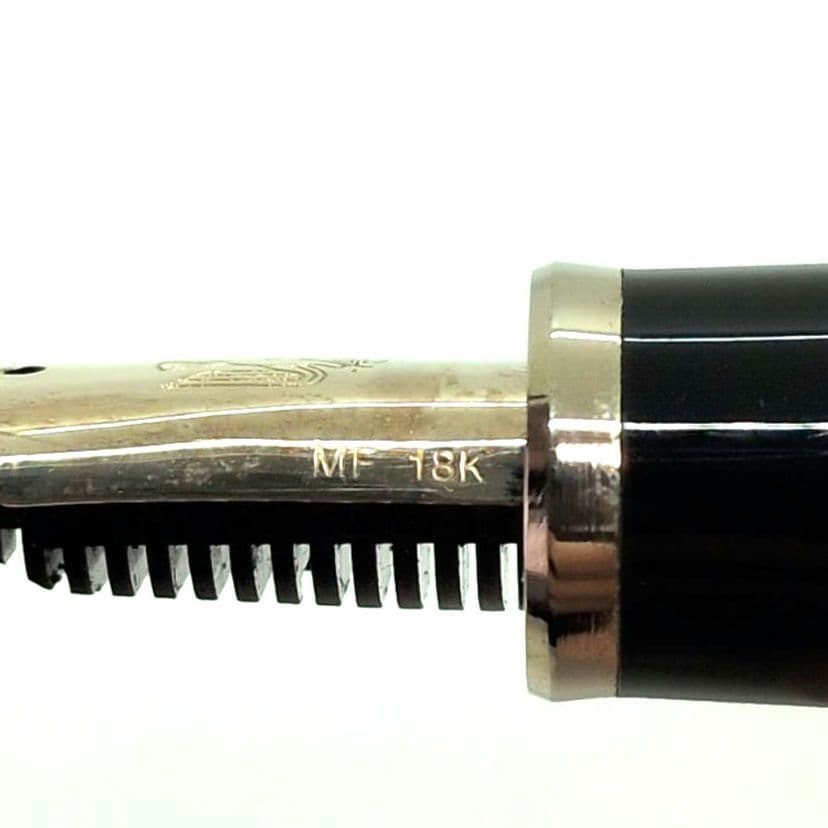 【美品 18K】セーラー　ピース　ブルーチタニウム　万年筆　MF　文房具　18金