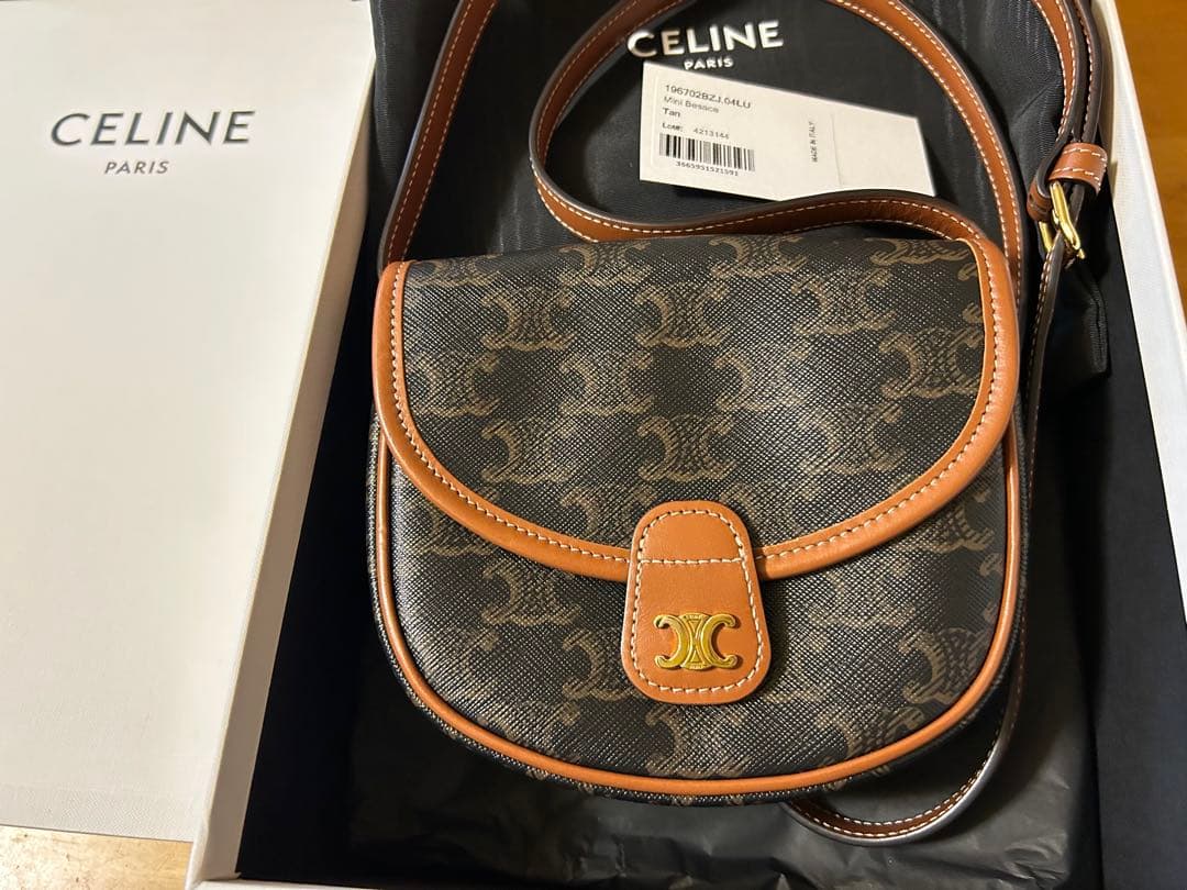 (専用出品)CELINE ミニブザス トリオンフキャンバス
