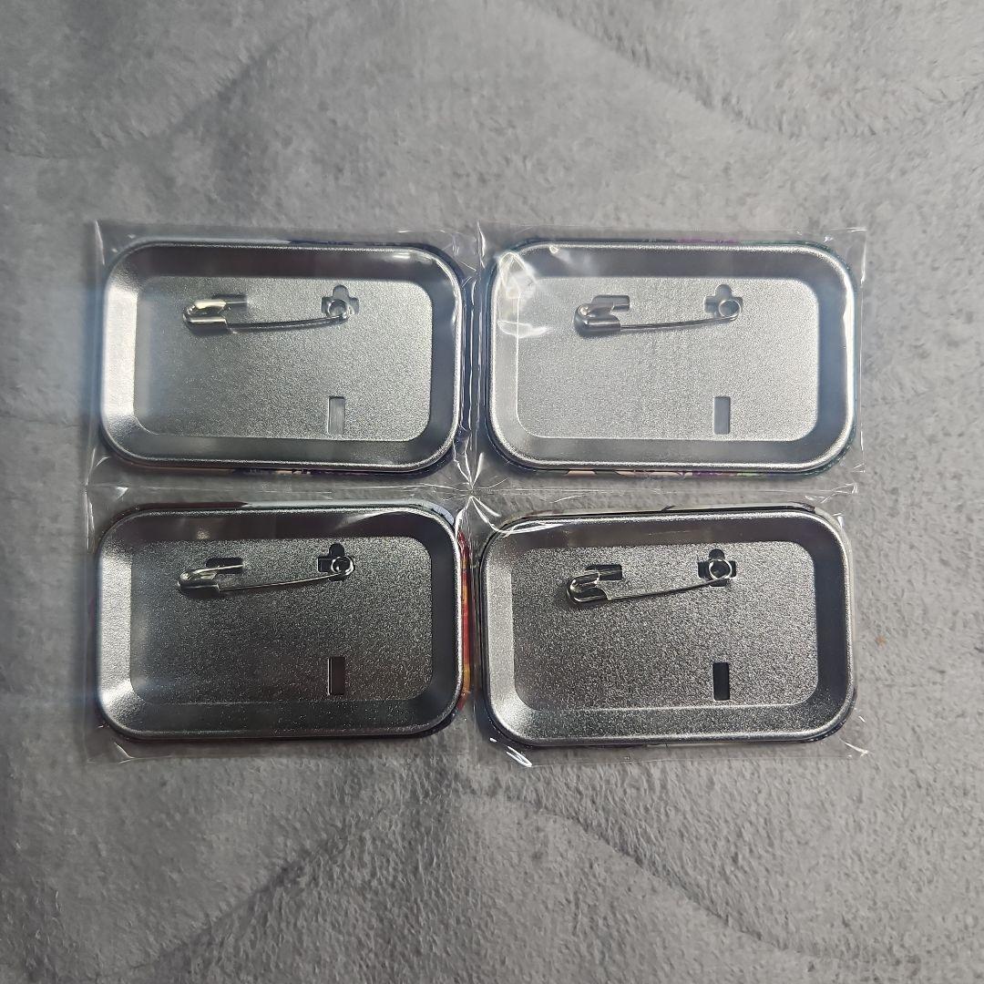 【新品未使用】銀魂　まるかくカンバッジ　ジャンプフェスタ　坂田銀時　土方十四郎