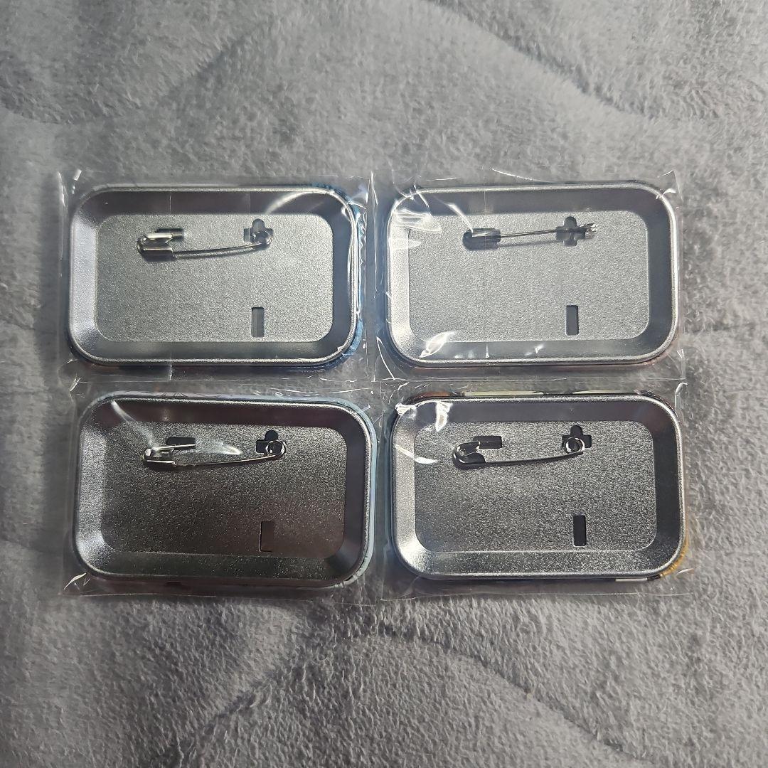 【新品未使用】銀魂　まるかくカンバッジ　ジャンプフェスタ　坂田銀時　土方十四郎