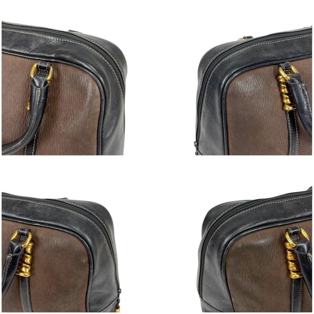 ロエベ LOEWE ミニボストンバッグ　ハンドバッグ　ベラスケス　ブラック