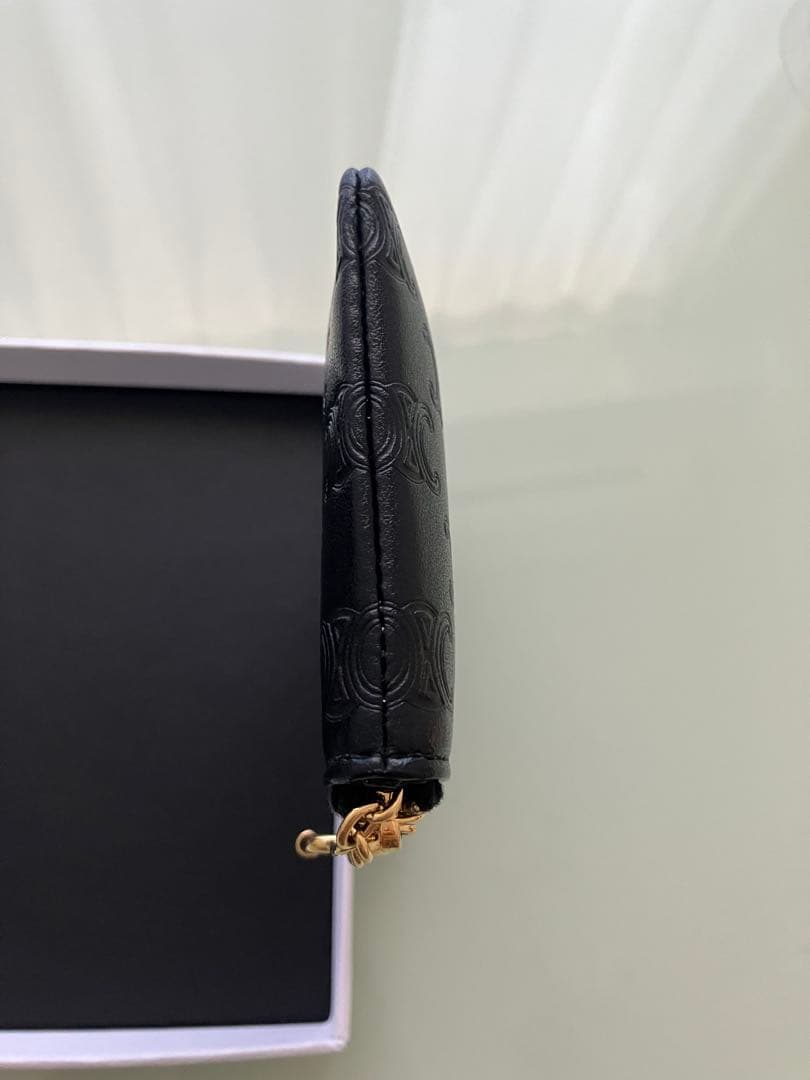 【正規品】値下げ　CELINE ブラックレザー ケース