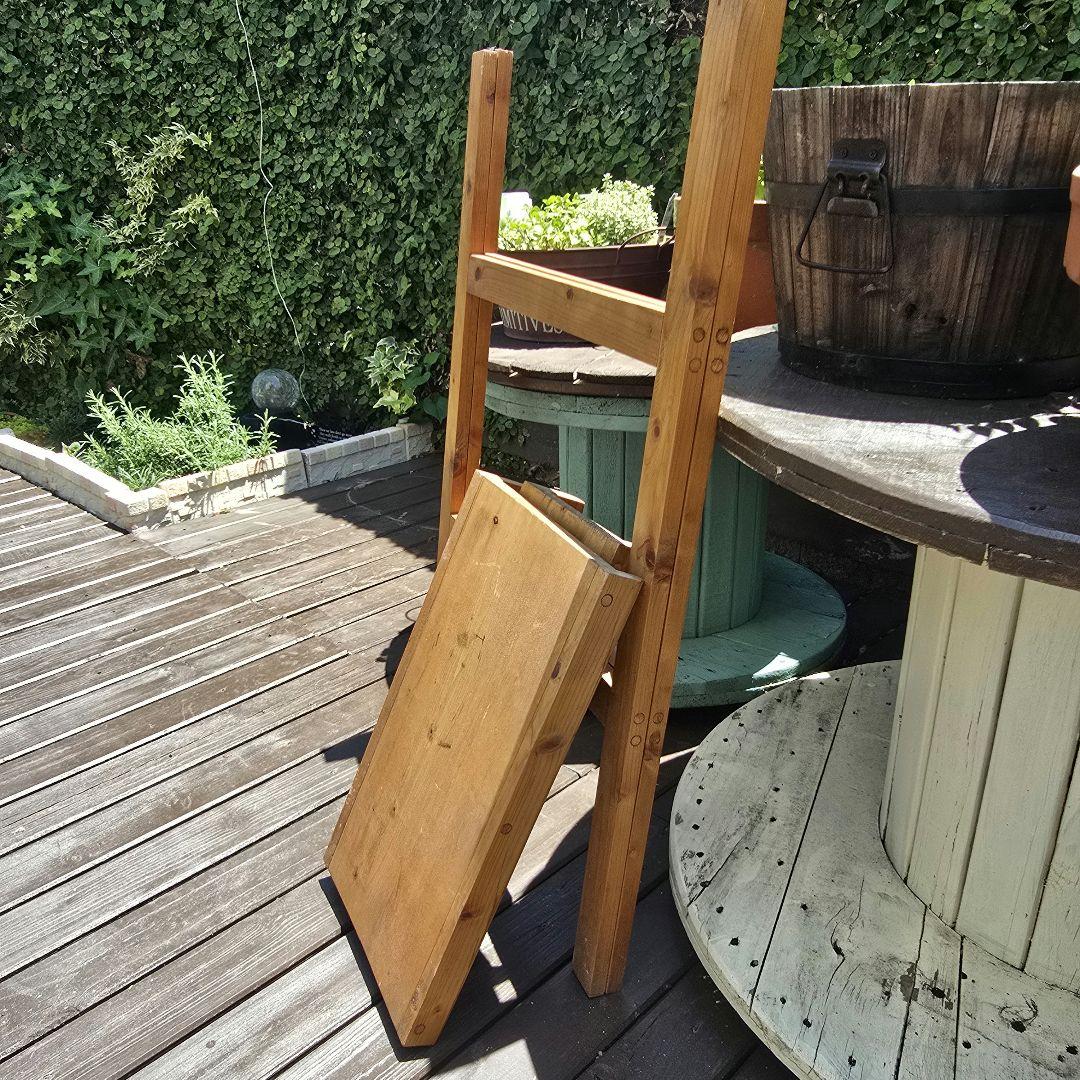 【緑子】折り畳み式ディスプレイシェルフ