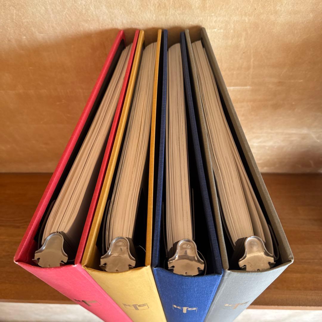 【匿名配送•送料込み】コマーシャルアートコース 第1〜第4巻　バインダーセット