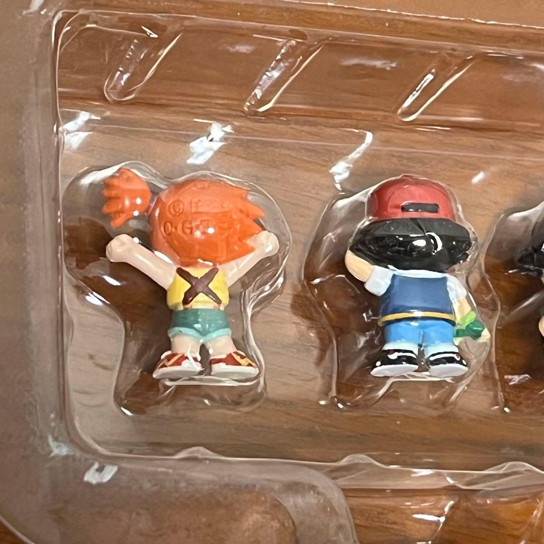 TOMY　トミー　ちびポケハウス 人形セット　サトシ　カスミ　ケンジ