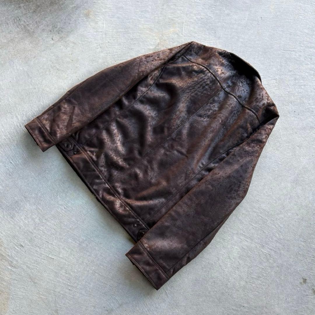 ジャケット・アウター 00s archive coating gimmick jacket mode