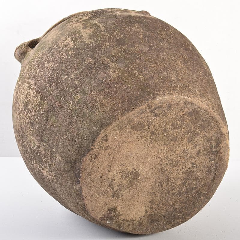 朝鮮美術　須恵器　新羅土器　新羅無釉土　四獣耳壺　M　R7540F