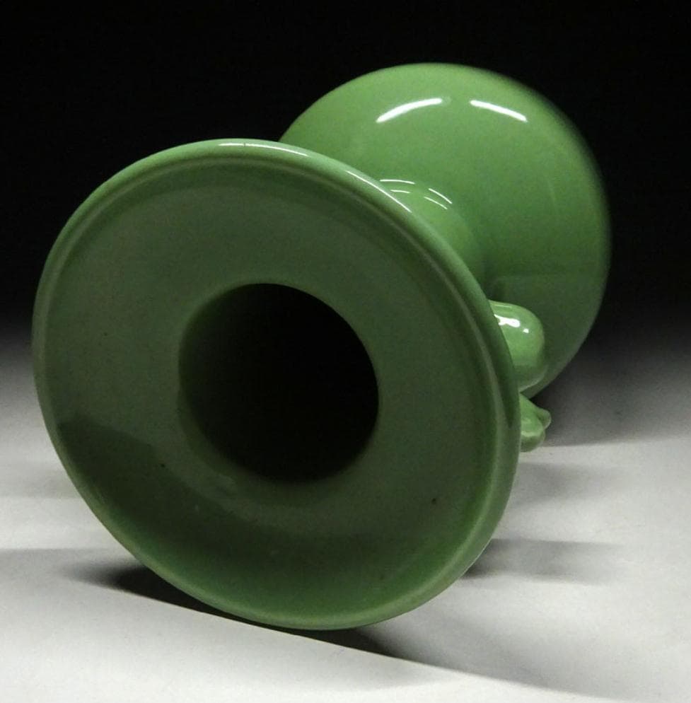 中国古玩 青磁 双耳 花瓶 高約30cm 唐物 時代物 t92559