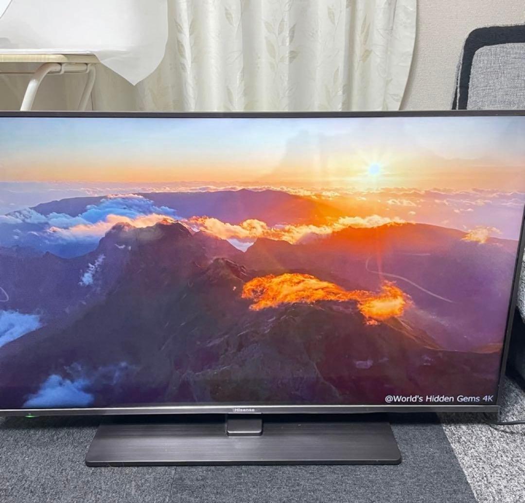【極美品】ハイセンス Hisense 43型 4Kテレビ 43A6800