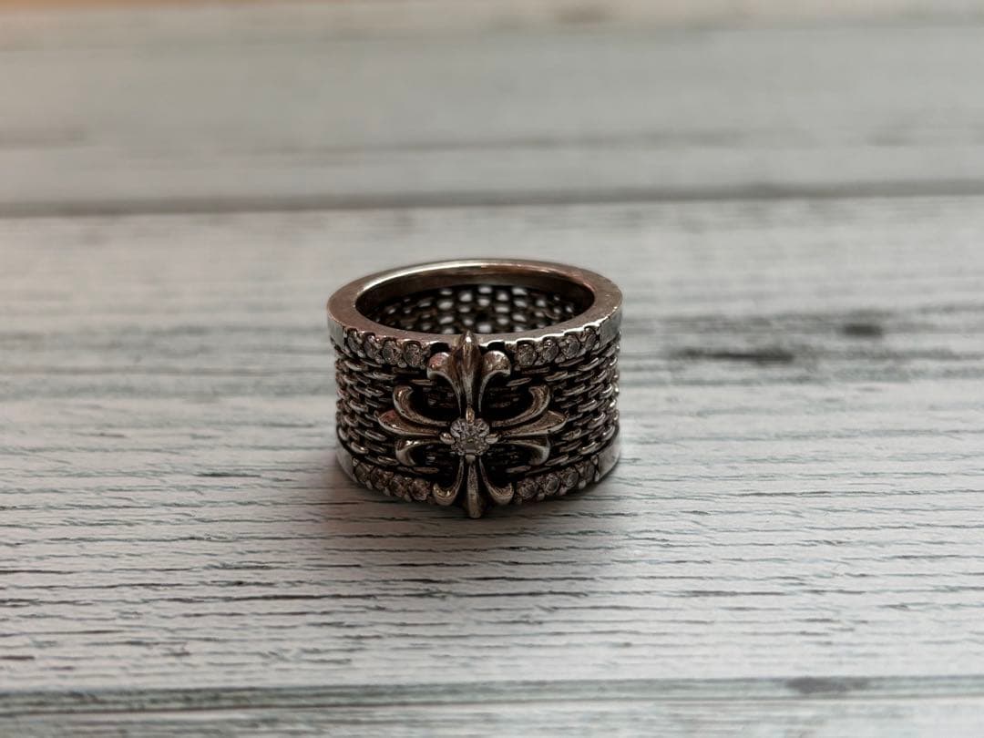 ジャスティンデイビス  リング ジルコニア クロス　シルバー925