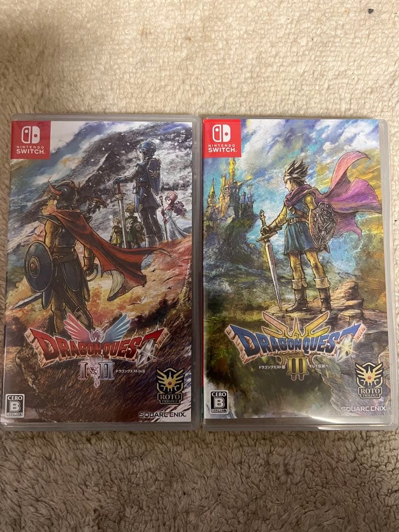 ドラゴンクエスト1・2 &ドラゴンクエスト3セット はかぶさの剣所持データあり