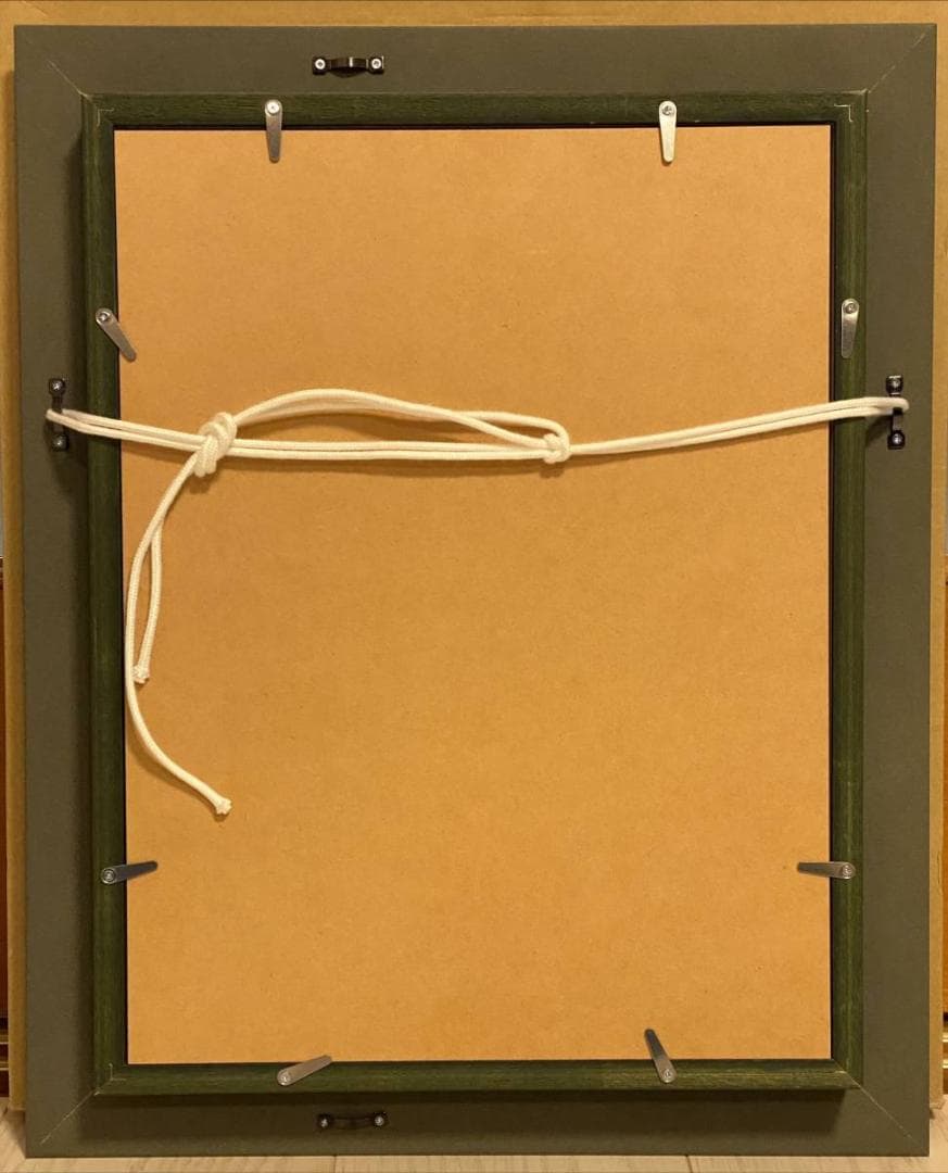 「真作」宇川征二『Streams and Lines』猫女　油絵　サイン有り