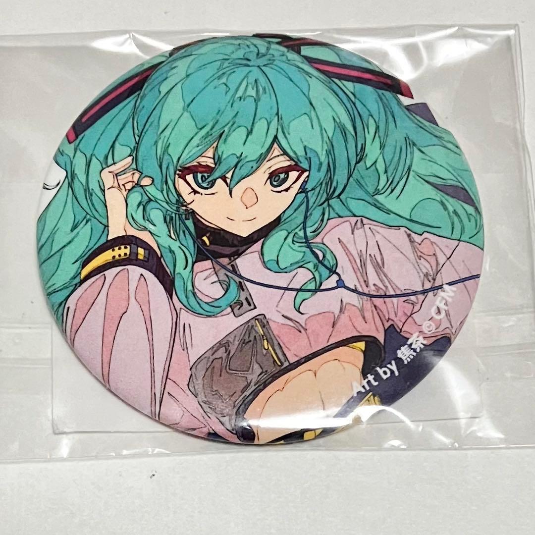 初音ミク　WEGO 缶バッジ