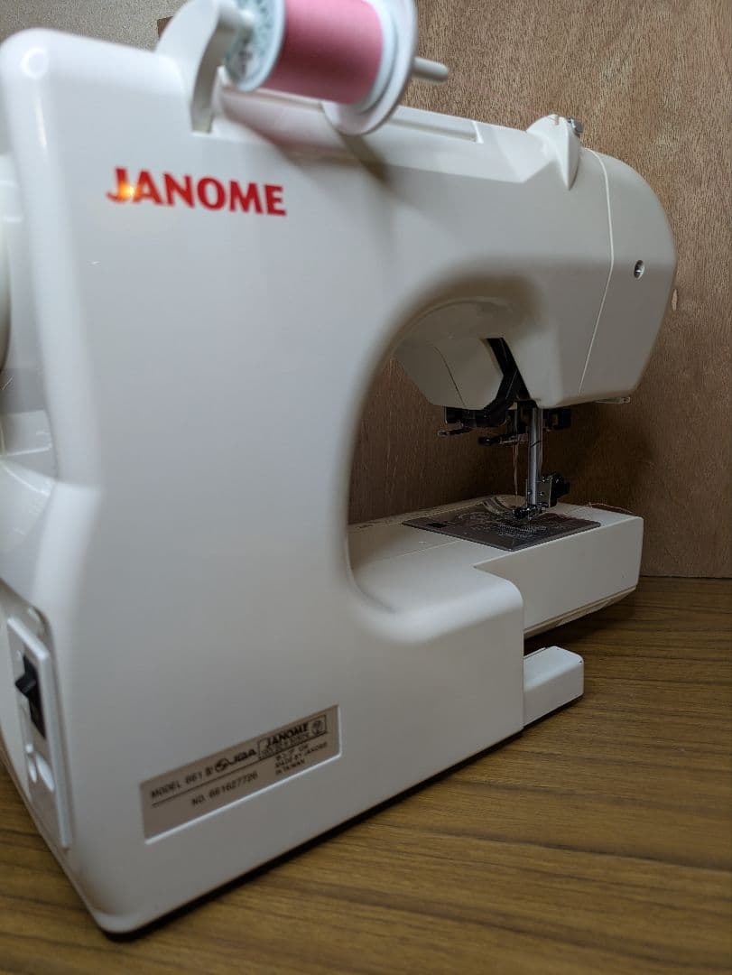 ジャノメ ロックカッター内蔵 ヌイキル 661型 N-778 分解整備調整済み