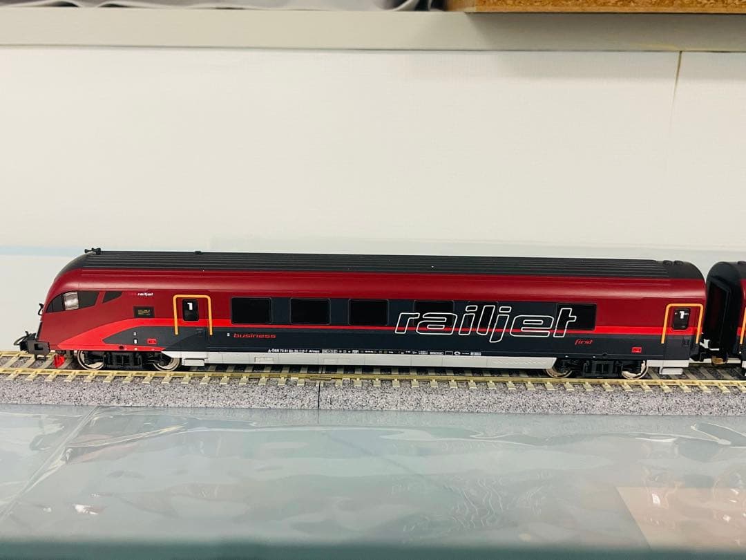 PIKO製 railjet スターターセット + 増結２両 HOゲージ