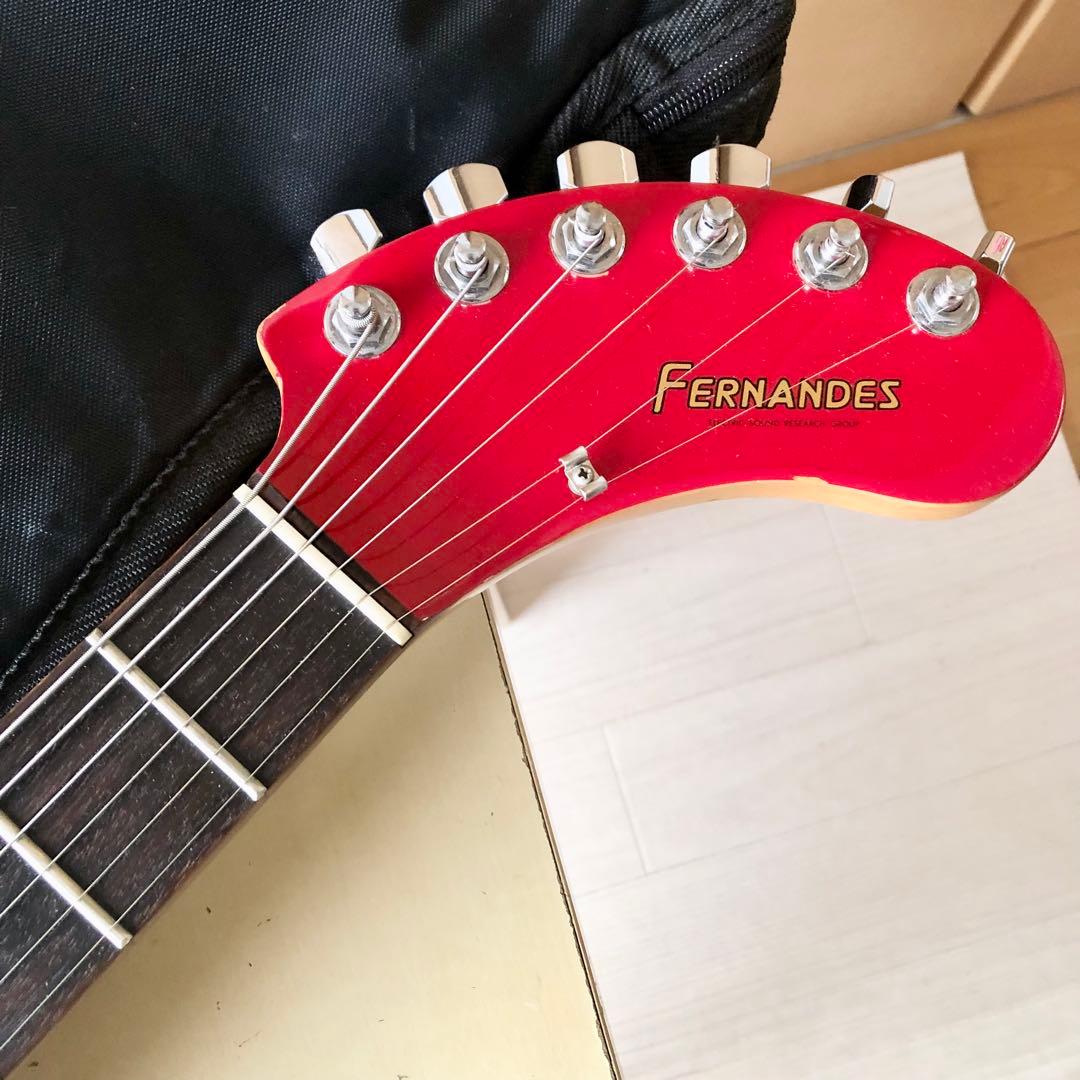 FERNANDES Zo-3 レッド 専用ソフトケース付
