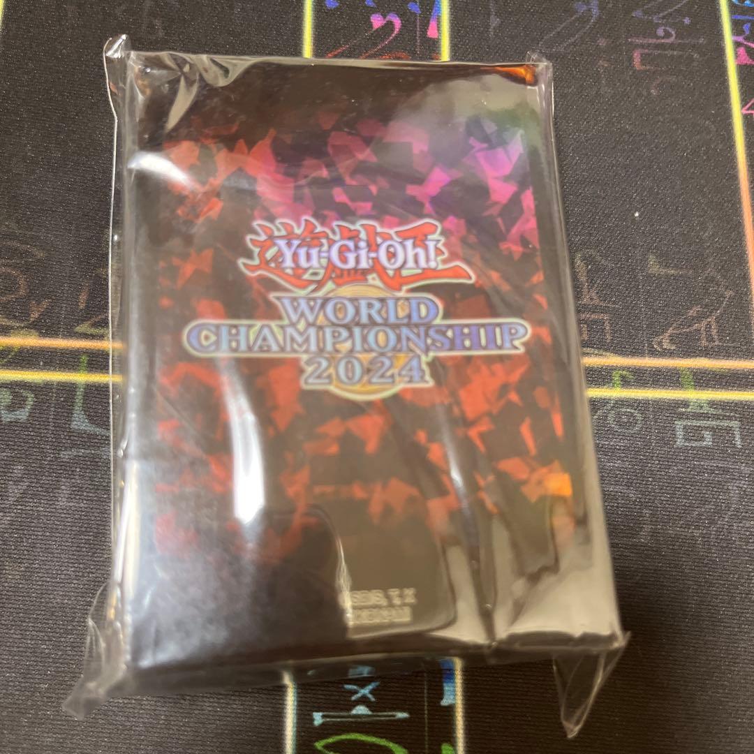 遊戯王WCS2024 スリーブ 赤 世界大会 100枚 未開封