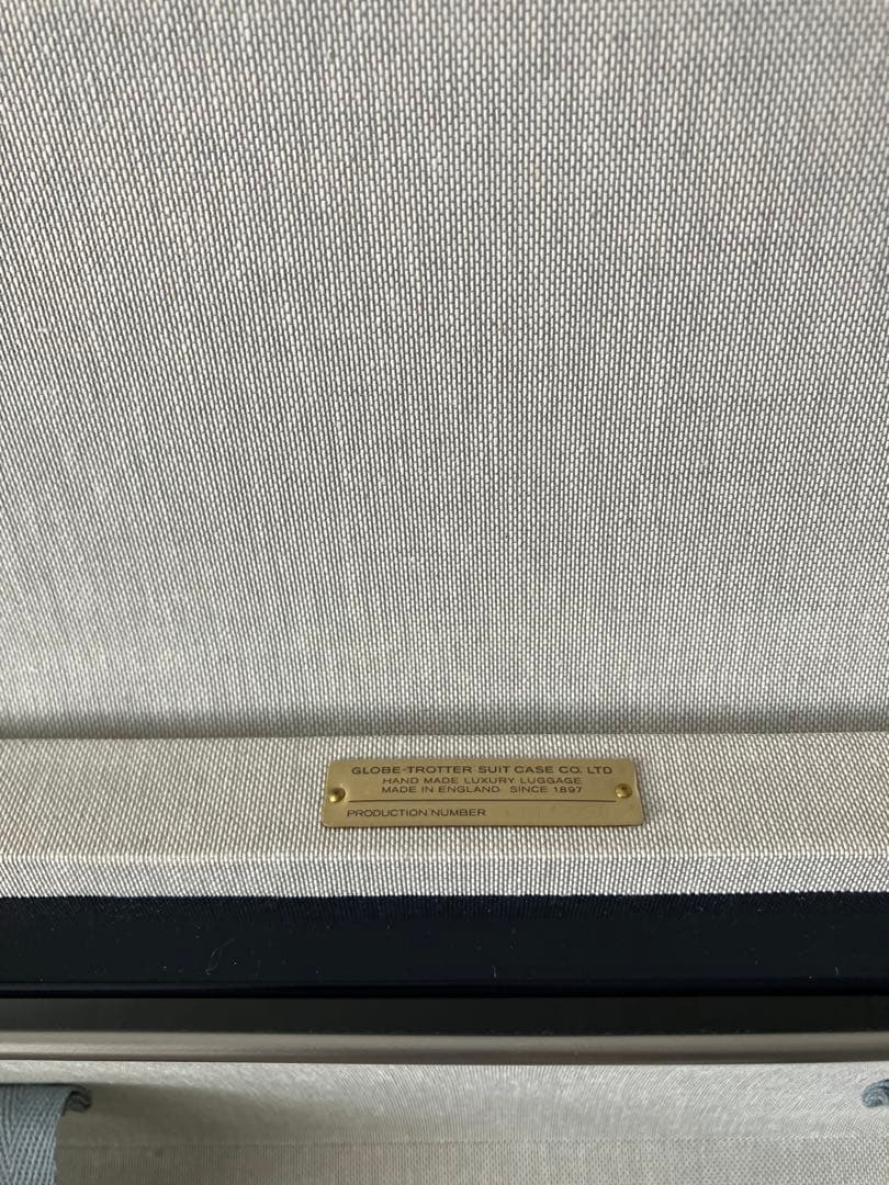 一回使用 グローブトロッター　Globe trotter 20インチ　オリジナル