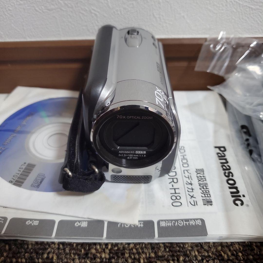 Panasonic パナソニック SDR-H80 SD/HDD ビデオカメラ