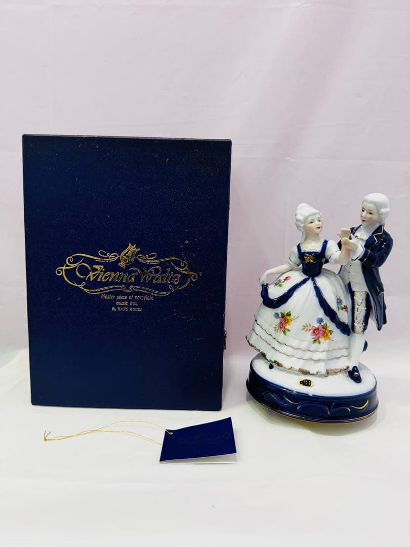 加藤工芸　アンティーク　オルゴール