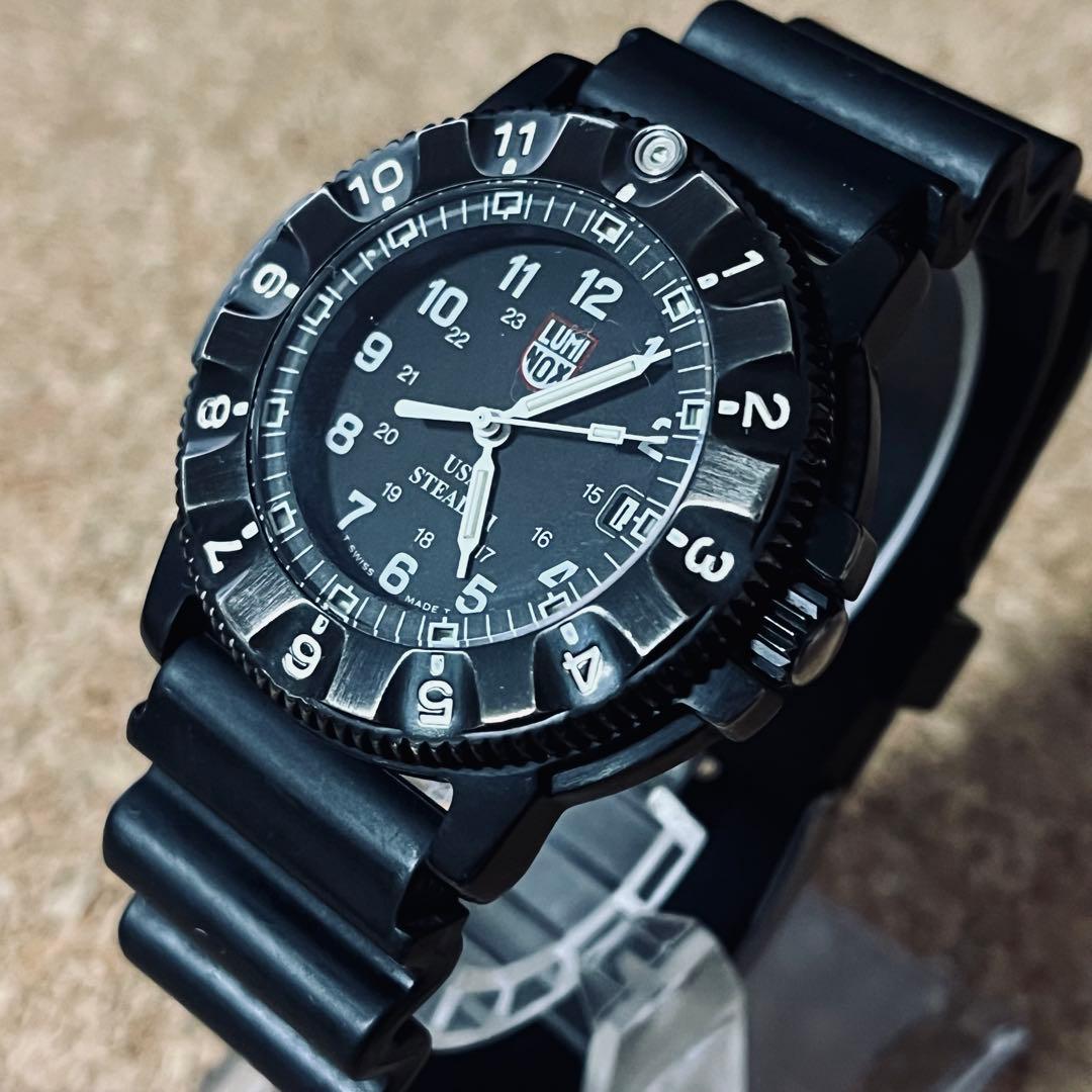 LUMINOXシリーズ3400ナイトホーク117／ブラック